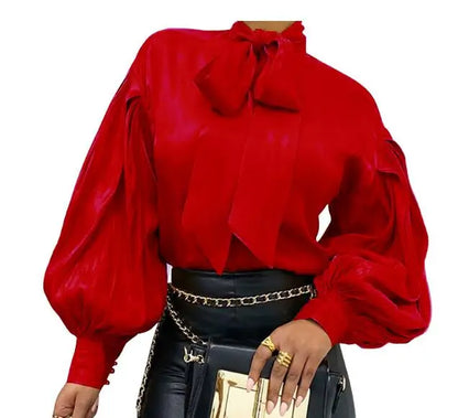 Vintage Style Shirt with Ruffles