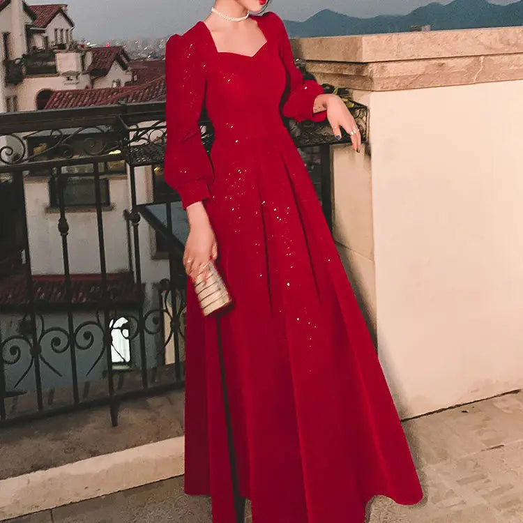 Vestido Rojo Elegante