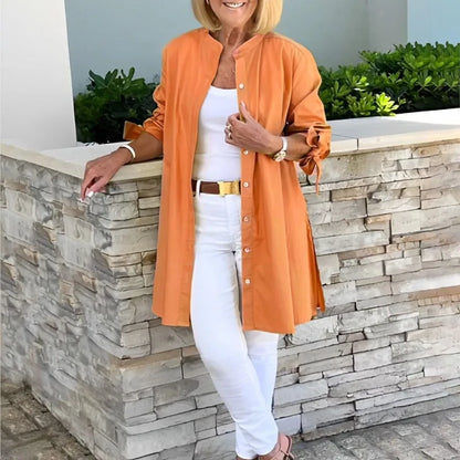Blusa Cárdigan Estilo Profesional y Casual