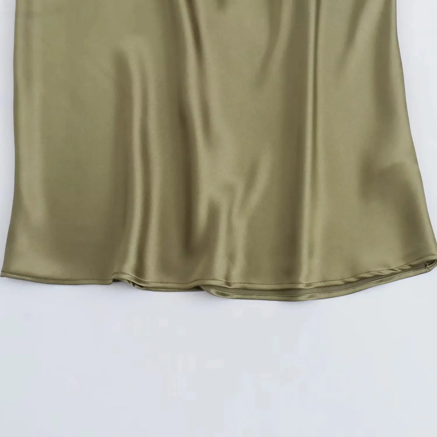 Vestido Midi de Satén