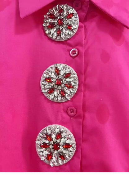 Blusa Casual de Algodón