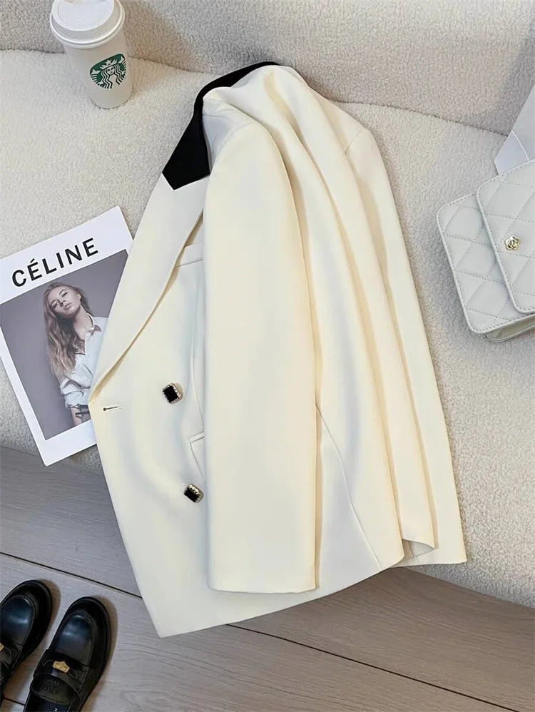 Blazer de Diseño Coreano Elegante