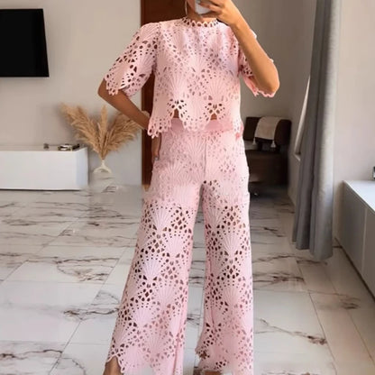 Conjunto Francés de Encaje