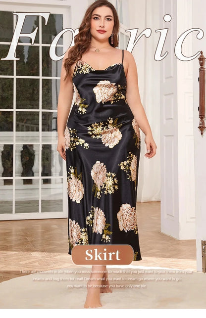 Plus Size XL-5XL Seductive Nightgown