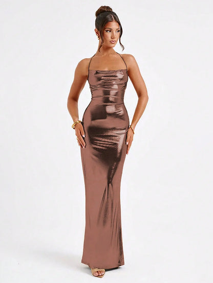 Vestido Largo Verano Tipo Bandage S-L