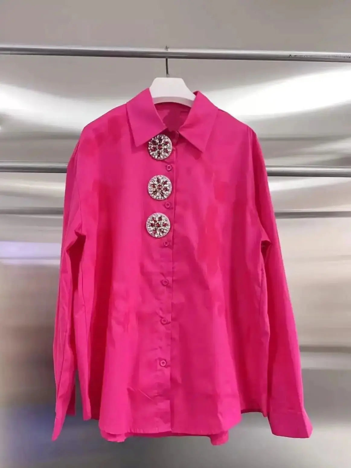 Blusa Casual de Algodón