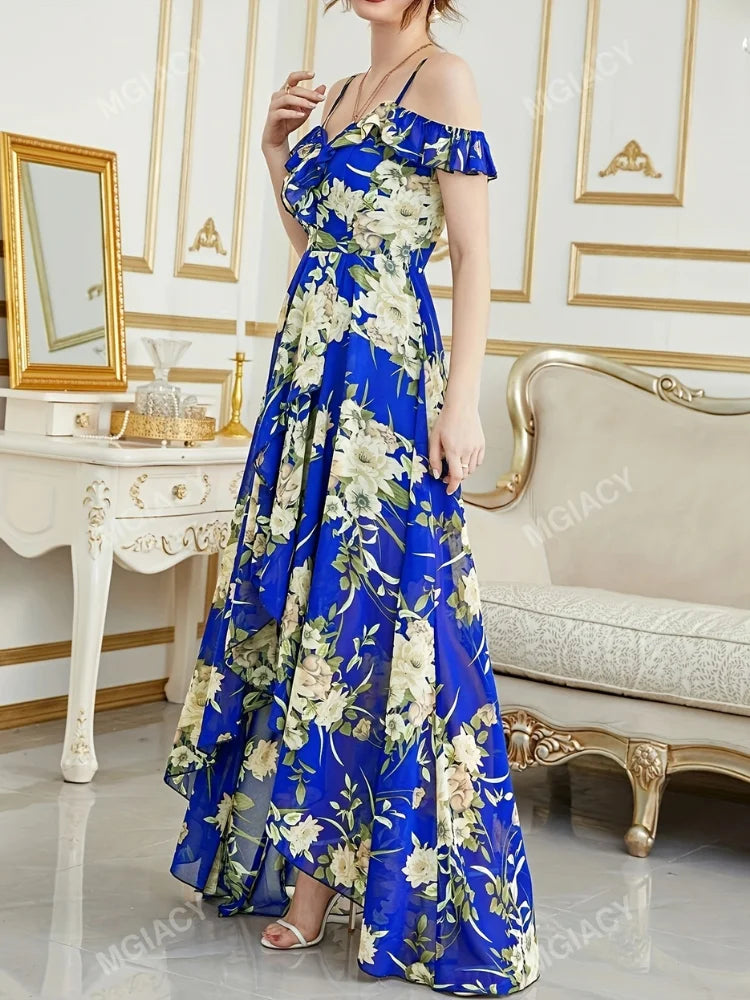 Vestido Largo Estampado Floral S-XL