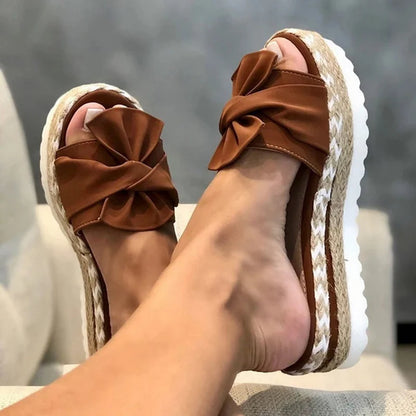 Sandalias de Mujer con Lazo