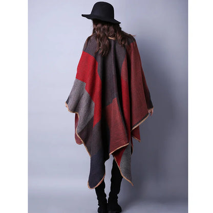 Poncho Invernal de Cachemira