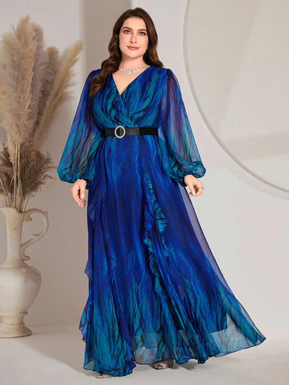 Vestido Largo Talla Grande