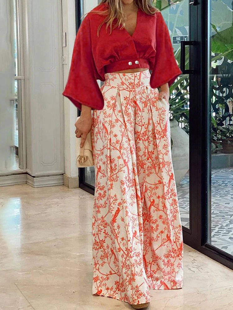 Conjunto 2 Piezas Casual Estampado