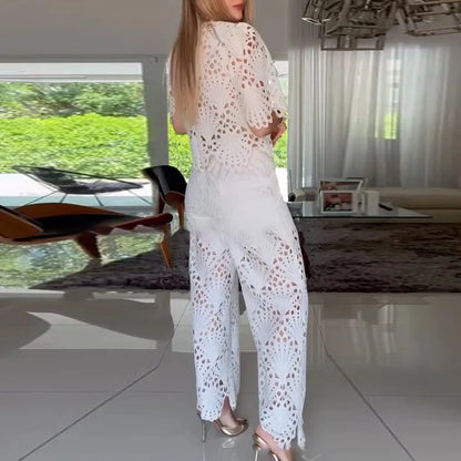 Conjunto Francés de Encaje