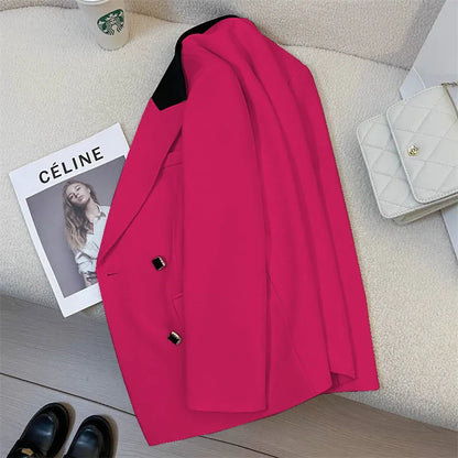 Blazer de Diseño Coreano Elegante