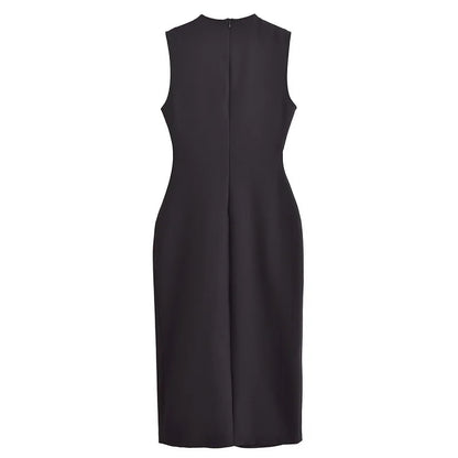 Vestido Vintage con Cinturón XS-L