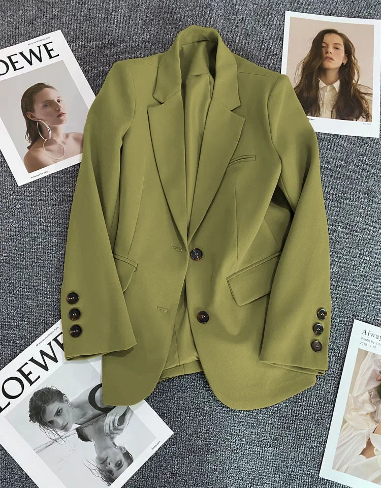Blazer Clásico de Dos Botones