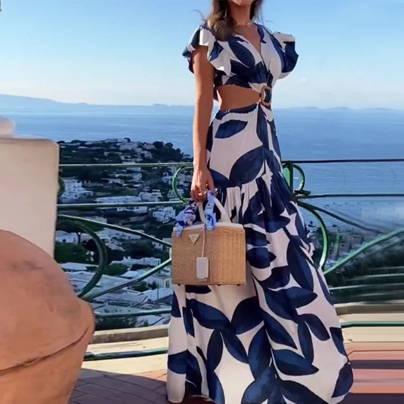 Vestido Maxi Estampado