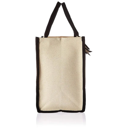 Bolso de Playa con Letras y Flores