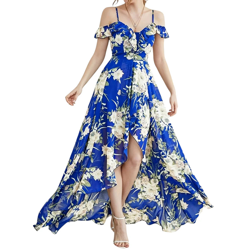 Vestido Largo Estampado Floral S-XL