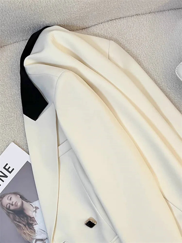 Blazer de Diseño Coreano Elegante