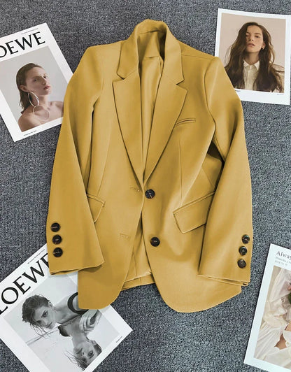 Blazer Clásico de Dos Botones