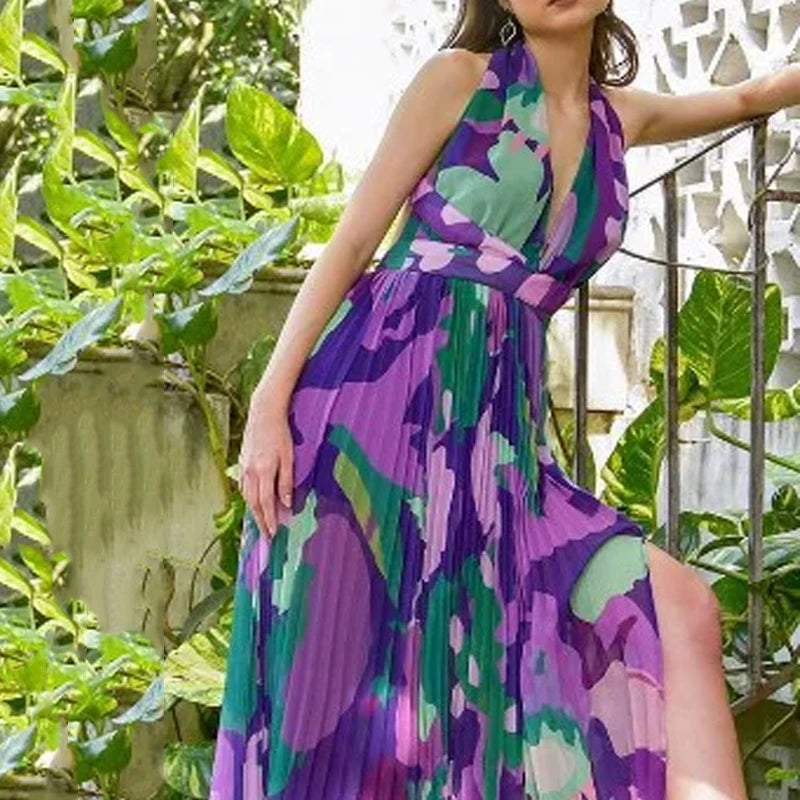 Vestido Maxi Estampado