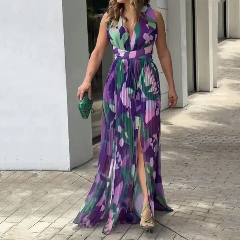 Vestido Maxi Estampado