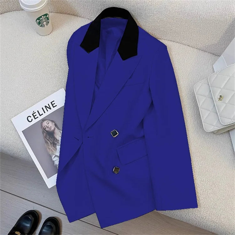 Blazer de Diseño Coreano Elegante