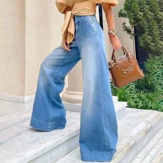 Jeans Anchos de Mujer – Estilo Urbano