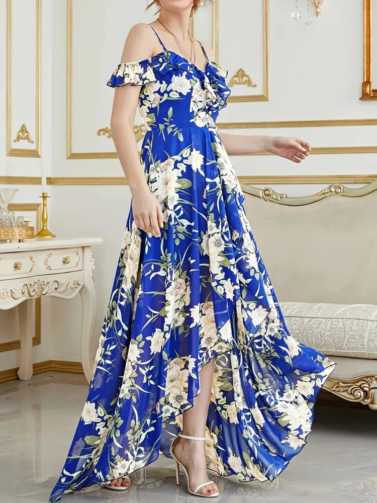 Vestido Largo Estampado Floral S-XL