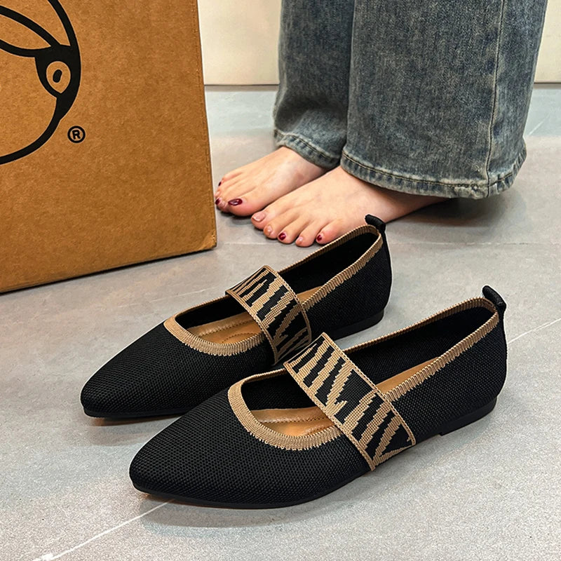 Zapatos Planos Elegantes para Mujer – Diseño Ligero y Versátil