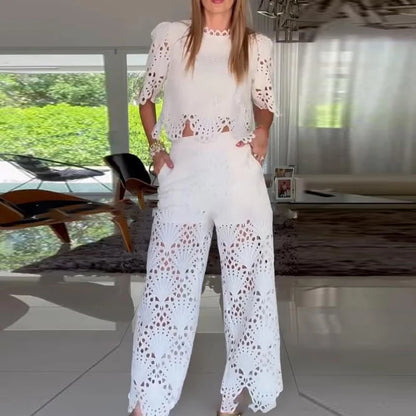 Conjunto Francés de Encaje