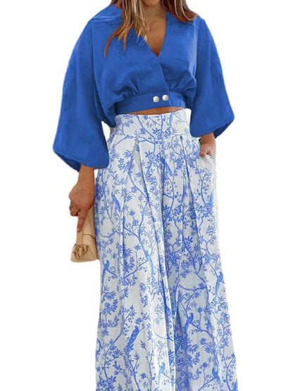 Conjunto 2 Piezas Casual Estampado