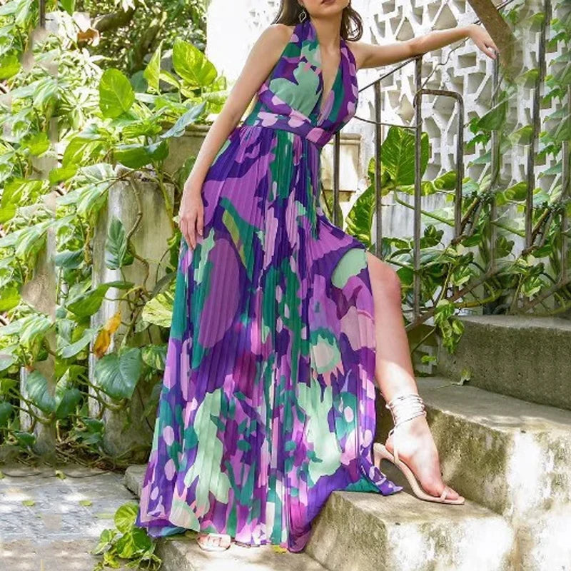 Vestido Maxi Estampado