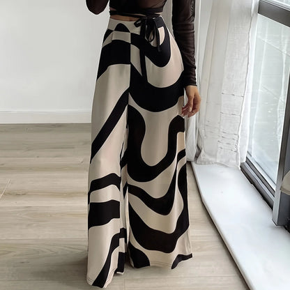 Pantalón Estampado Gráfico