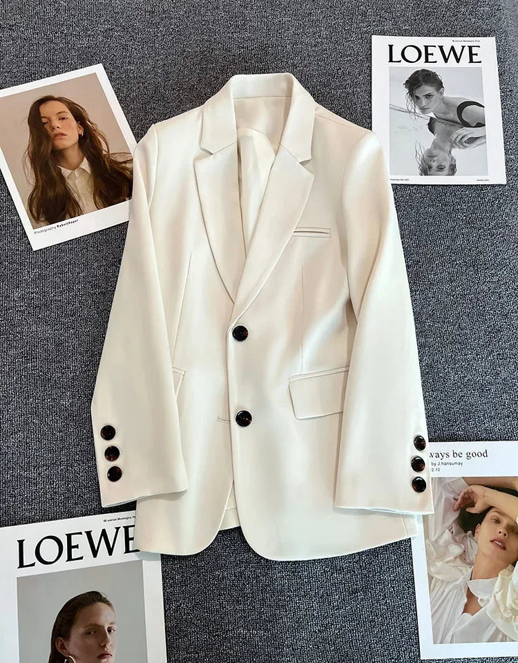 Blazer Clásico de Dos Botones