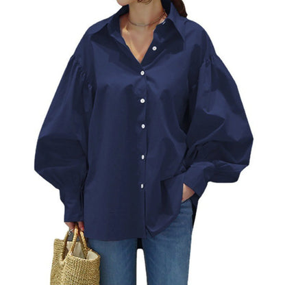 Blusa Mangas Farol S-5XL