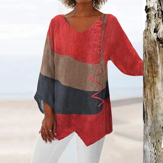 Geometric Printed Blouse
