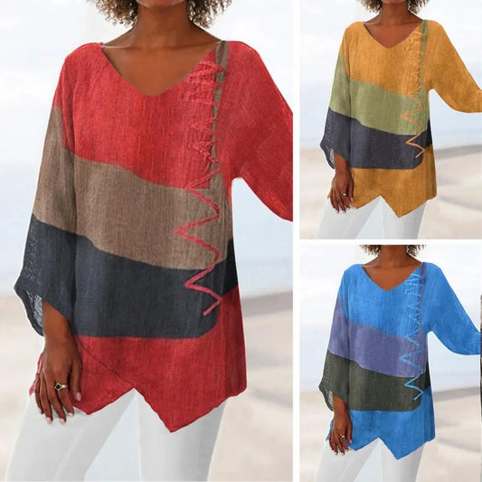 Geometric Printed Blouse