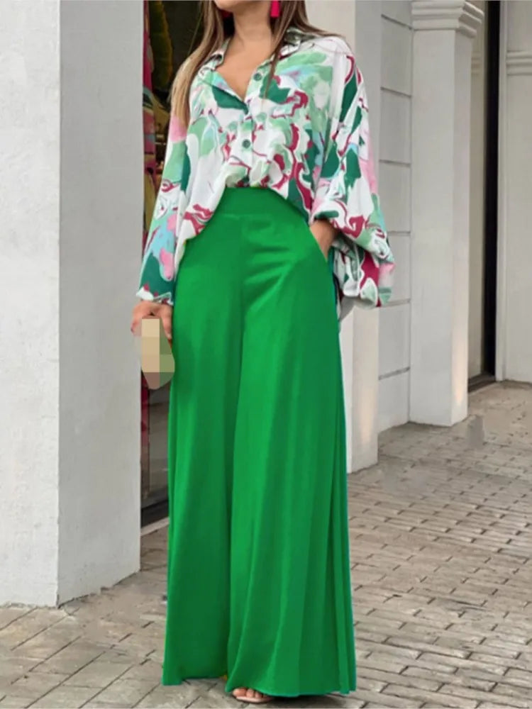 Conjunto Camisa Estampada S-XXXL