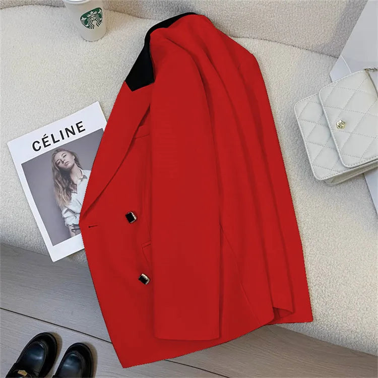 Blazer de Diseño Coreano Elegante