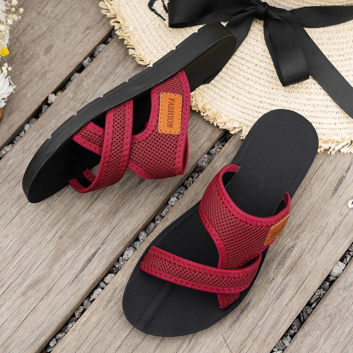Sandalias Planas Deportivas para Mujer – Diseño Ligero y Versátil