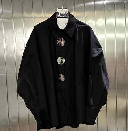 Blusa Casual de Algodón