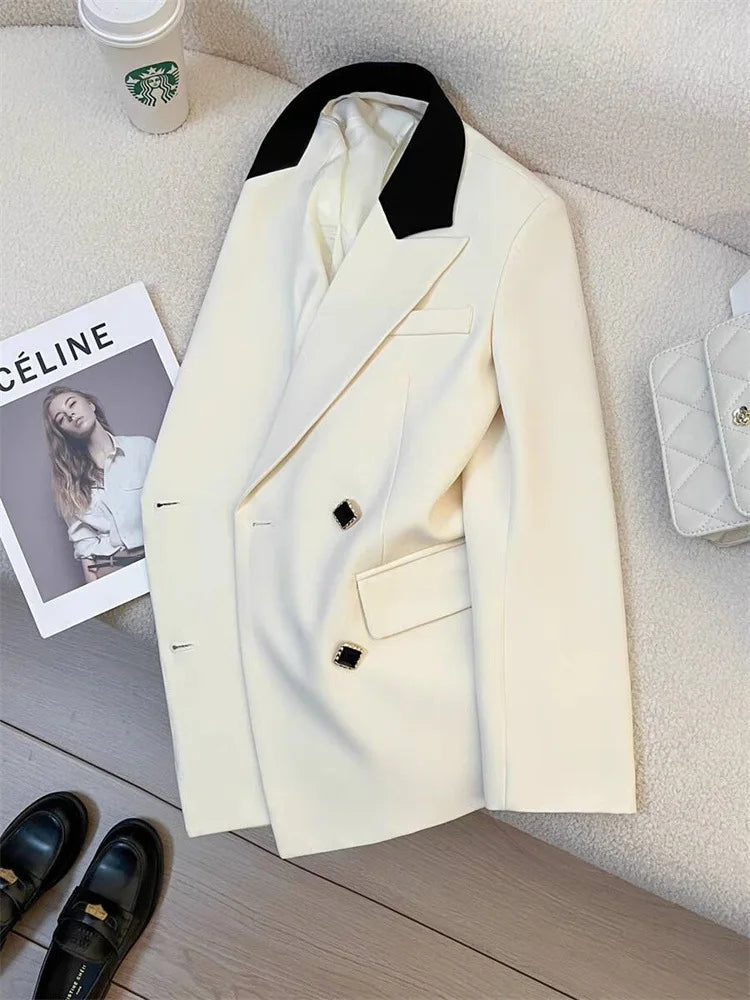 Blazer de Diseño Coreano Elegante