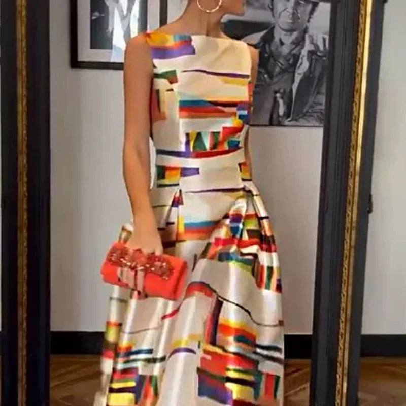 Vestido Geométrico S-XXL