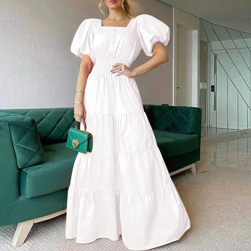 Vestido Largo de Rayas S-XL