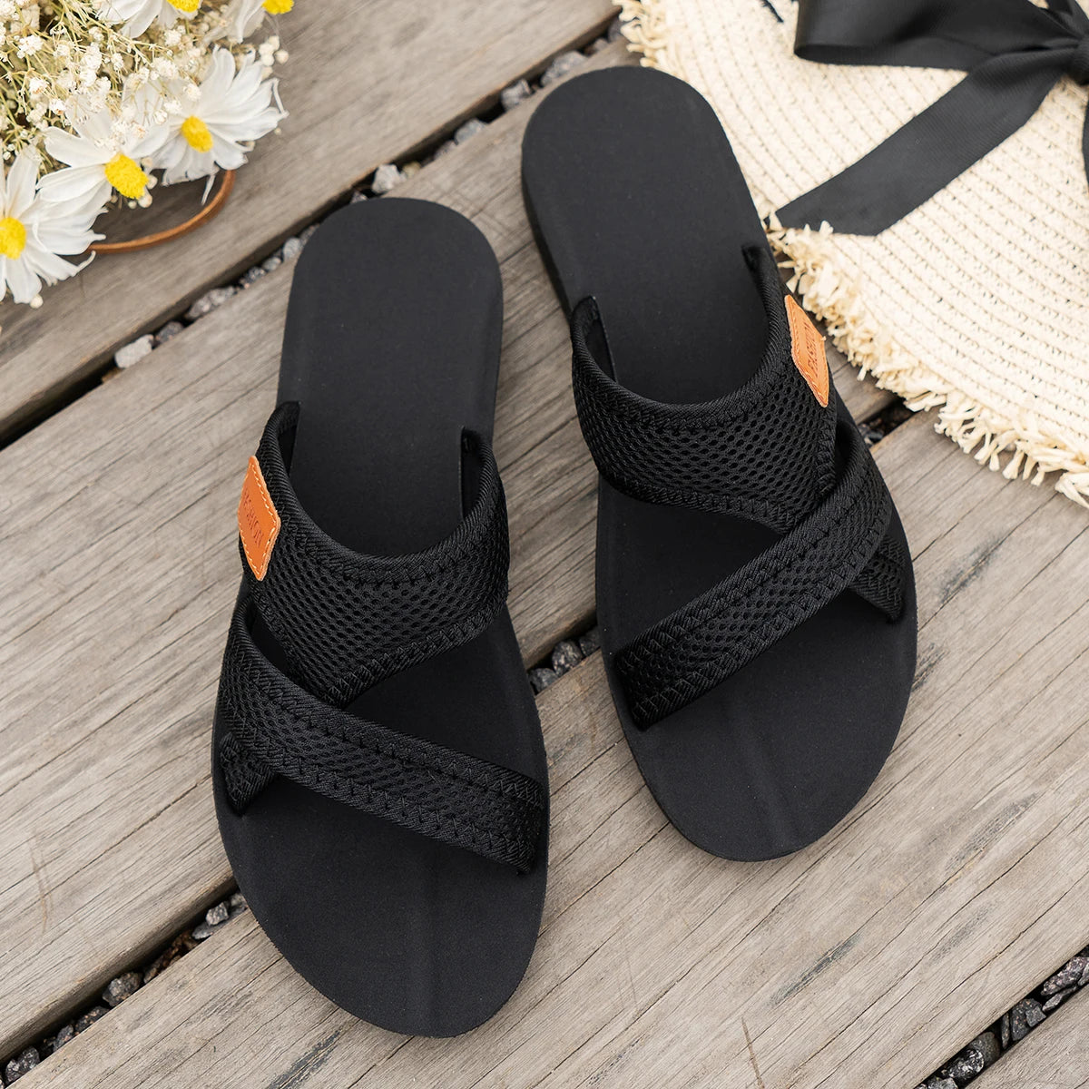 Sandalias Planas Deportivas para Mujer – Diseño Ligero y Versátil