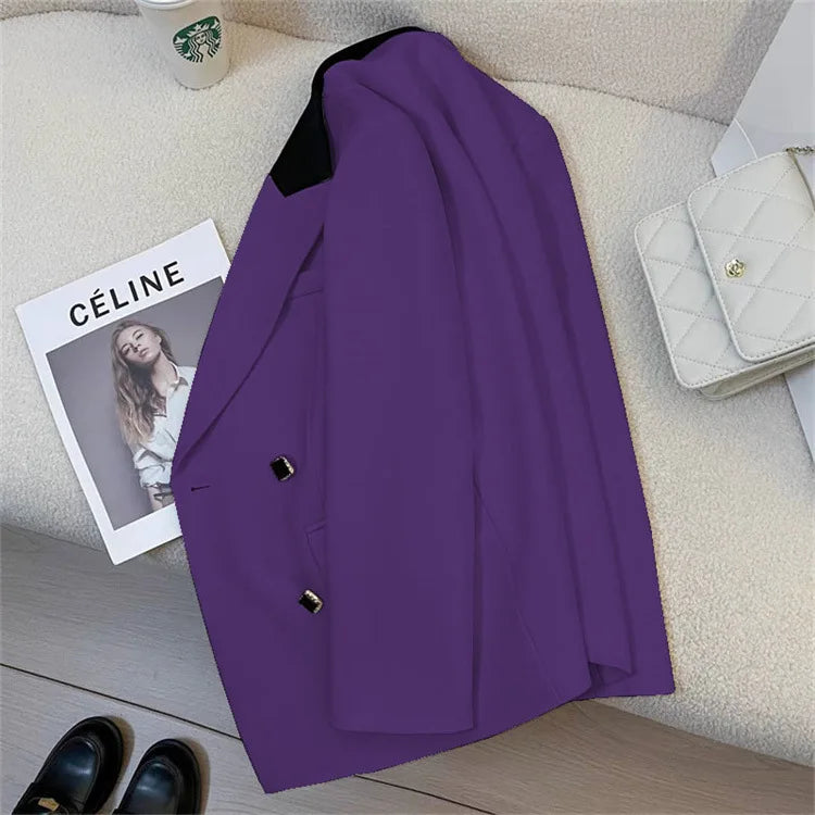 Blazer de Diseño Coreano Elegante