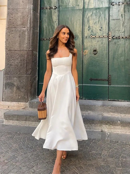 Vestido Maxi de Lunares