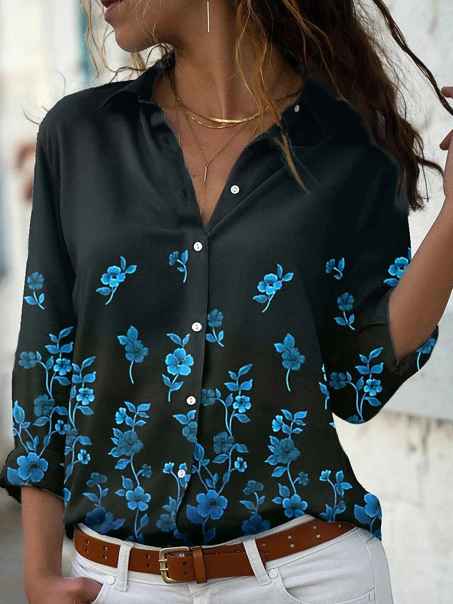 Blusa Casual Diseño Estampado S-5XL
