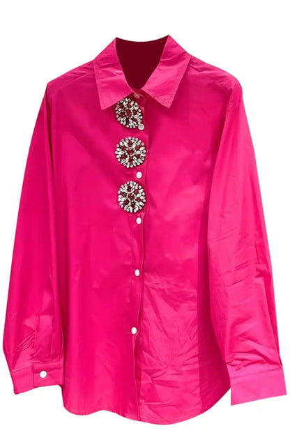 Blusa Casual de Algodón